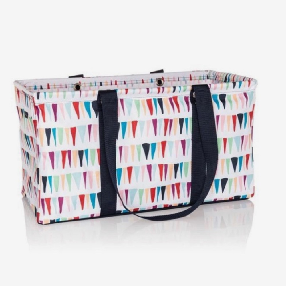 Large Utility Tote Fun flags